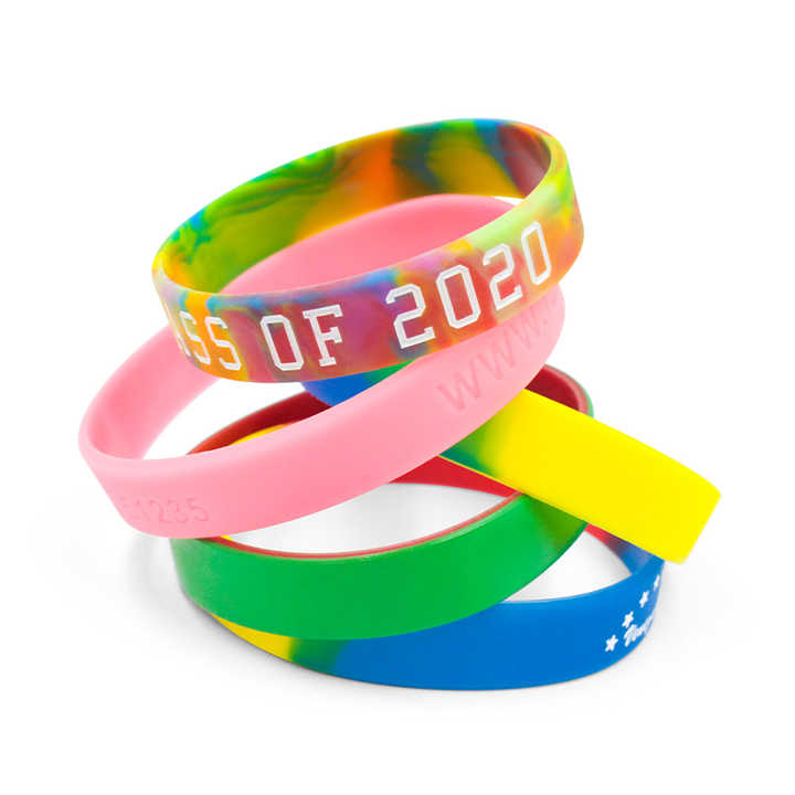 Custom Personalized Gym Wristband Wristband Thin Rubber Manufacturer Wrist Bands Customised Wholesale Charms For Bracelets