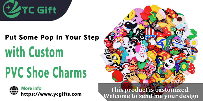 Put Some Pop in Your Step with Custom PVC Shoe Charms