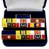 Custom Enamel Military Ribbon Bar - Personalized Award and Service Ribbon Bar for Military Uniforms and Veterans