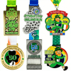 Personalized St. Patrick’s Day Metal Medallion – Parade & Event Souvenir with Shamrock Design 5k 10k Marathon Sports Medal