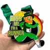 Custom St. Patrick’s Day Shamrock Medal – Irish Festival Award & Lucky Green Souvenir