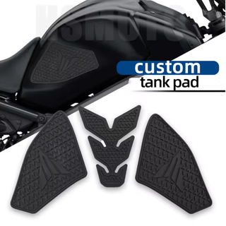 PVC Rubber Motorcycle Fuel Tank Protector Knee Grip Pad Custom Logo Decal Manufacturer
