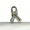 custom Survivor awareness ribbon pin