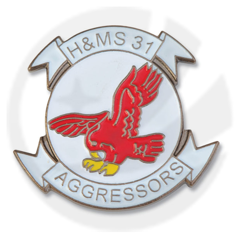 HMS 31 AGGRESSORS PIN