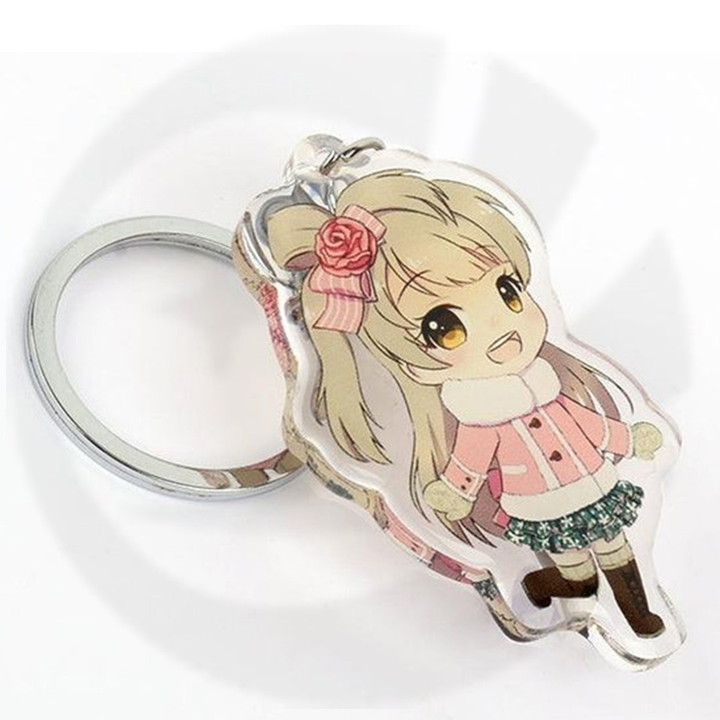 Custom Epoxy Acrylic Keychain