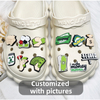 Fashion Super Cartoon Charm Shoes Accessories PVC Shoes Decoration Custom Wholesale Cute 3D Money Dollar Shoes Charm