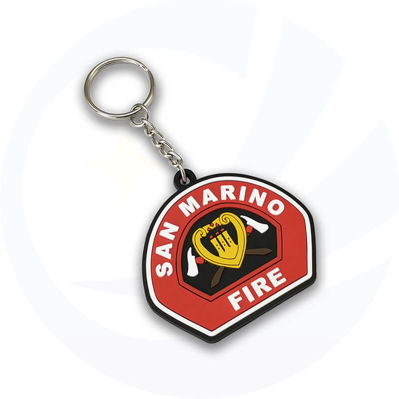 PVC Personalized Key Chain Womens