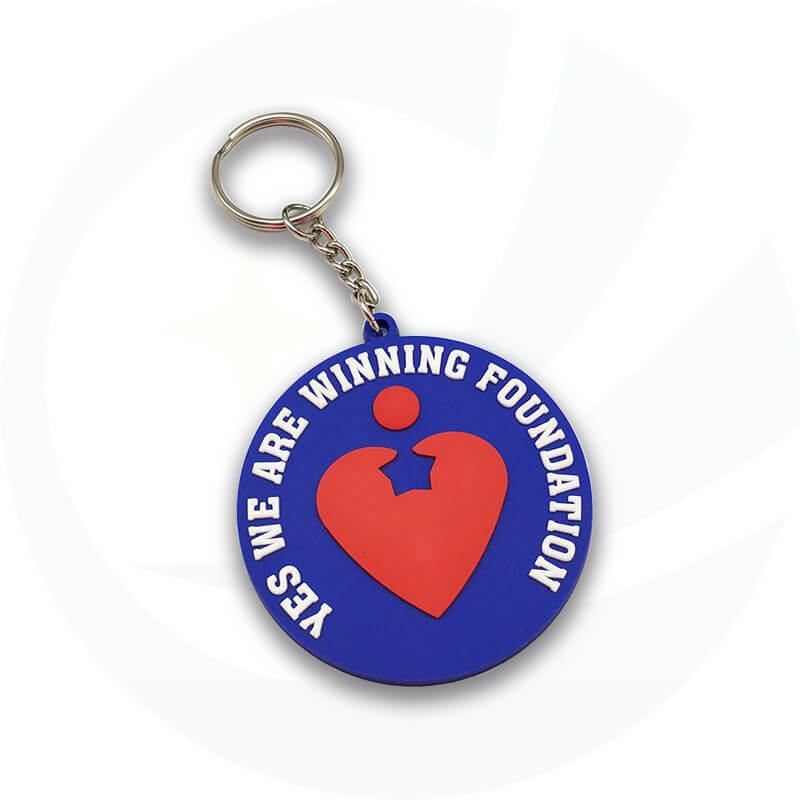 Promotion Rubber Key Chain mens