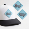 Animal PVC Rubber Dogs Sew-On Bag Hat Clothing Label Applique Cat Patches Animal PVC Clothing Label Cap Stickers