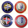 Custom KOSOVO coin 2D/3D Enamel Challenge Coins Metal Logo Souvenir & Commemorative Tokens Engraved Design