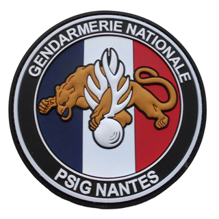 High Quality French Flag PVC Patches Energy Durable for Outdoor Gear and Clothing Beaded Hip Hop Number Heart Patches