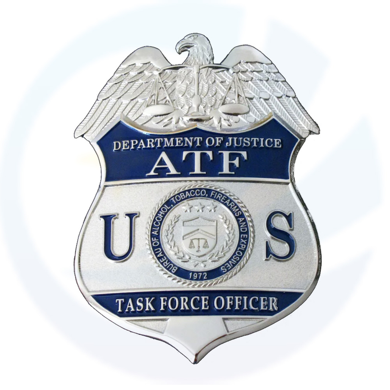 US ATF TFO Task Force Officer Badge Replica Movie Props
