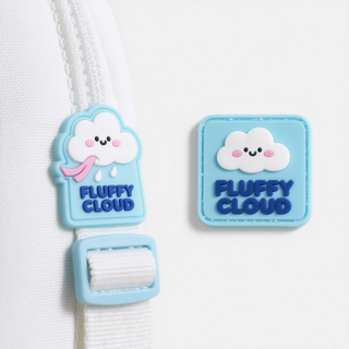 Custom logo 3d Pvc Cartoon Cute Soft Rubber Patch Labels Accessories Children's Bags Manufacturer Pvc Patches for Clothing