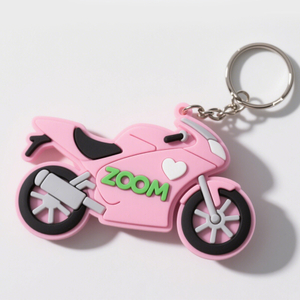 Best Seller Promotion Gift Motorbike Motorcycle Soft Pvc Key Chain Customize Rubber Key Chain