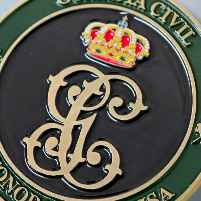 Custom Design Spanish Royal Soft Enamel 3d Metal Challenge Coins Logo Souvenir Coin
