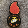 Custom French US Marine Corps Patches Pvc Rubber Silicon American Flag Patch