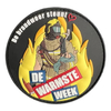 Hot Sale Custom Soft 3D Rubber PVC Patches Sos French Firefighters EMS Dog China Manufacturer for Garment Accessory