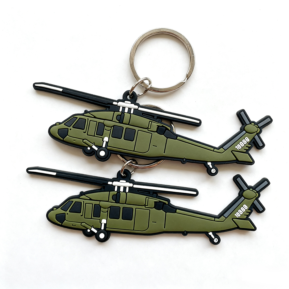 Customized Airplane Key Chain for Advertisement Factory Cheap Price Custom Pvc Rubber Keychain for Promotion Gift