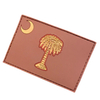 Fashion Design Soft PVC Patch Saudi National Day 2025 SRT GIPN Moon Tree View Pvc Patch