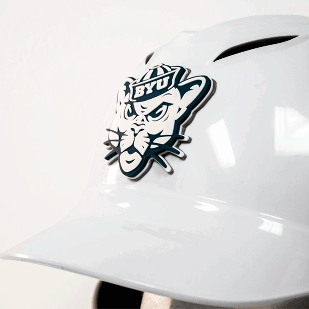 Helmet 3d Decals, Soccer Baseball Helmet Decals, Strong 3D Sticker for Match Decals