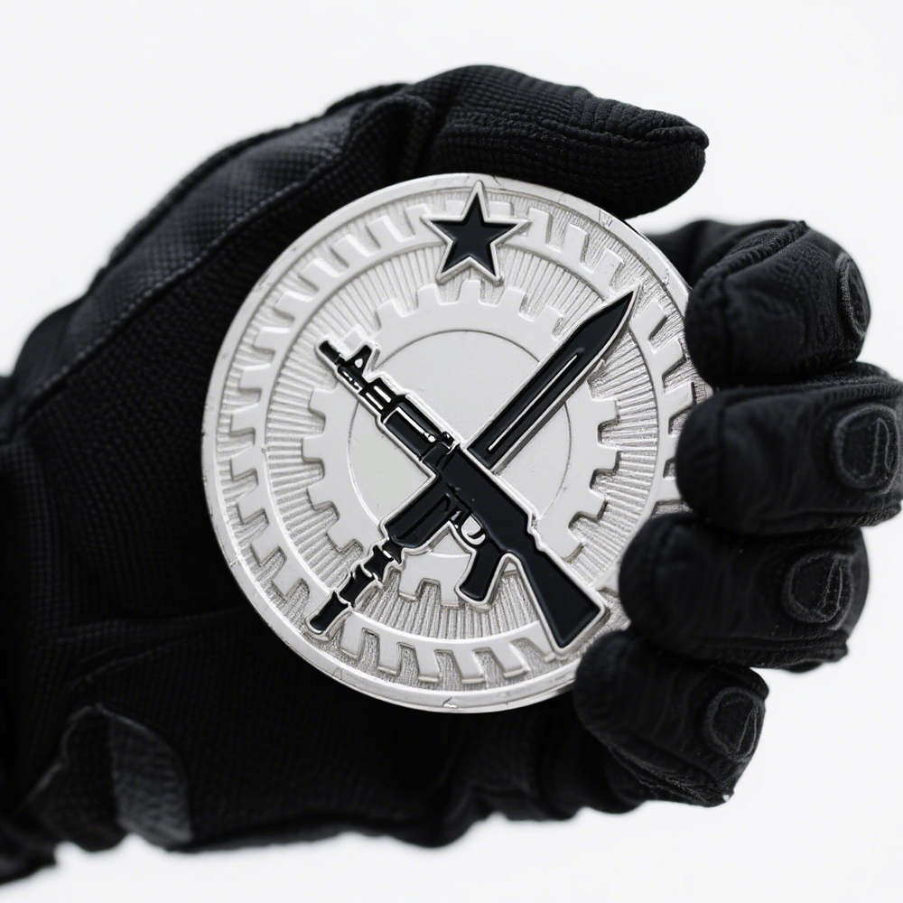 Custom High Quality Silver Plating Custom Challenge Coins Double Sided Design Coin Custom Nickel Coins