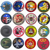 3D Flag Badge Patches Usa Canada Cloth Applique Shoulder Stickers Custom Logo Rubber Pvc Patch