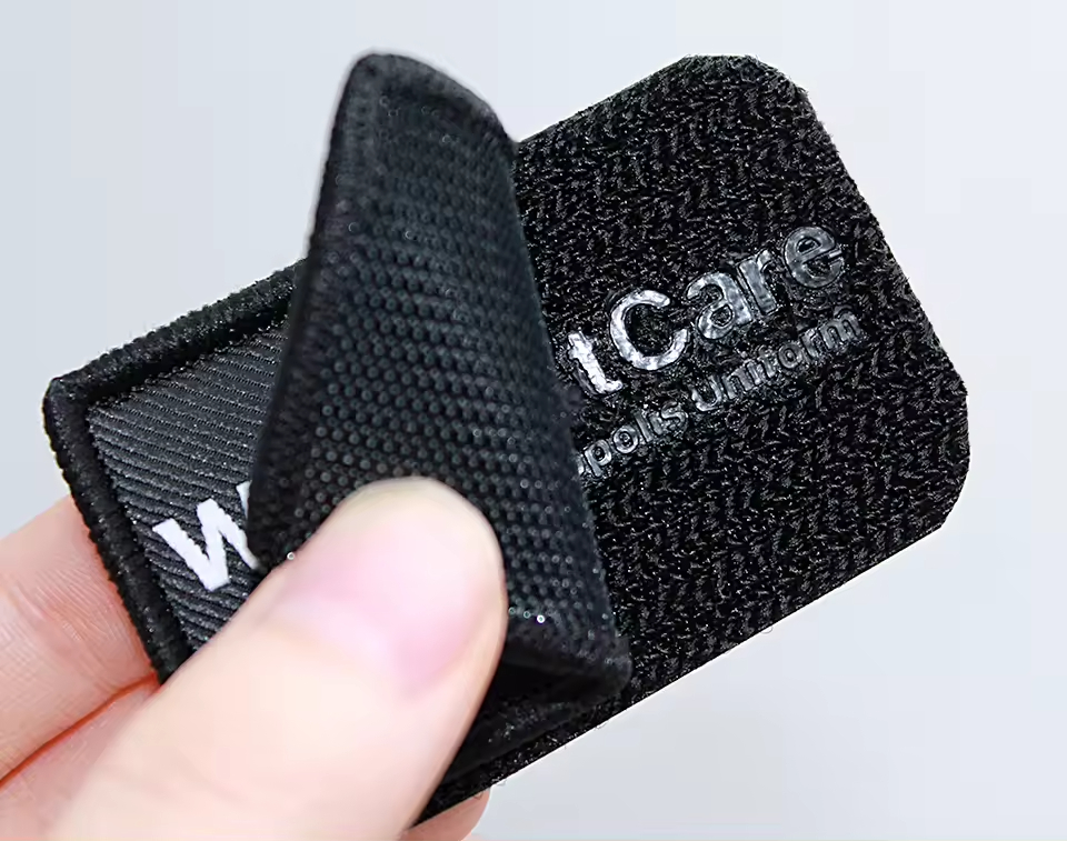 Eco-friendly Customized Embossed Logo Embroidered Patch