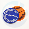 Custom Brand Logo Luxury Patches Sew-on Silicone Rubber Patch