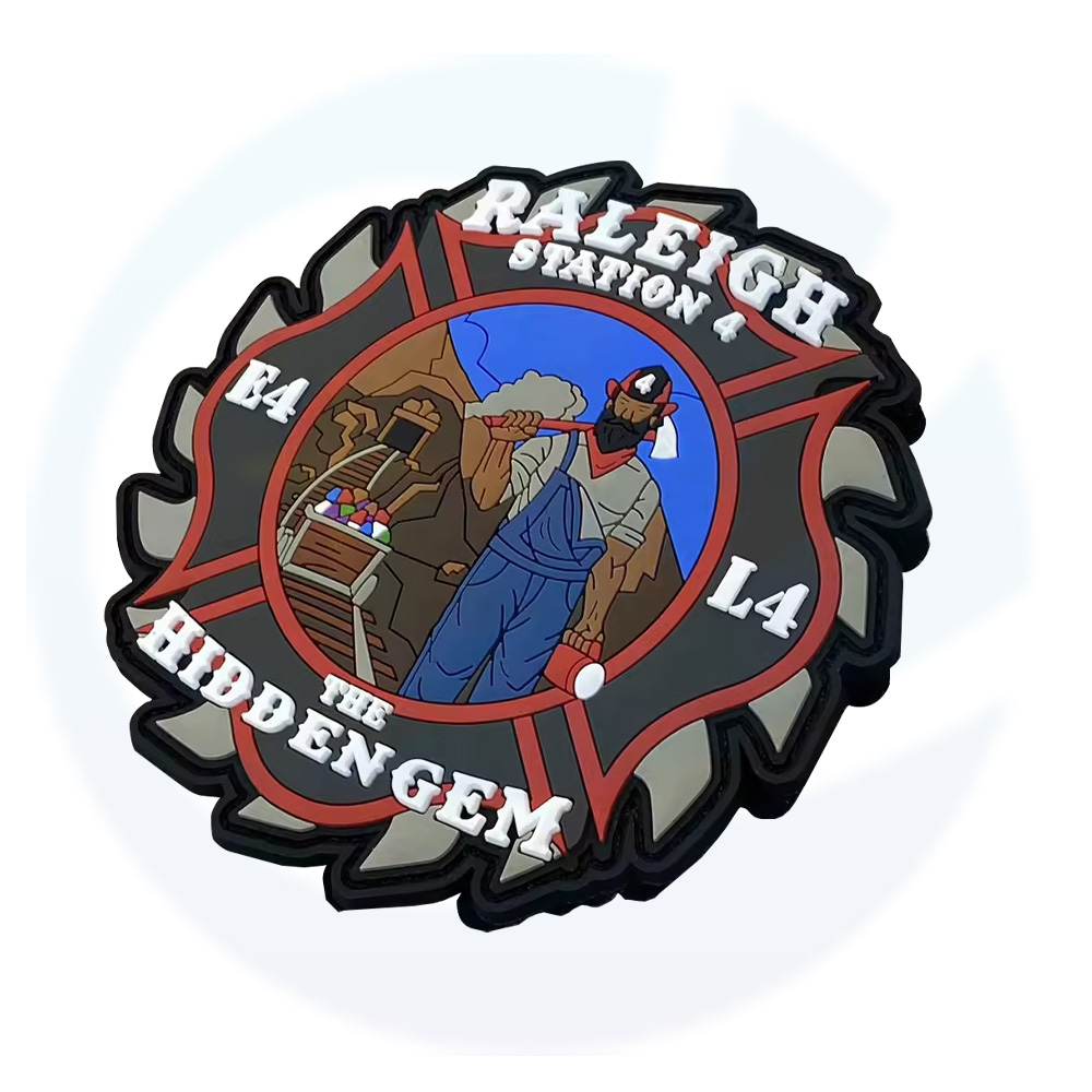 2D 3D Rubber Silicone Patches