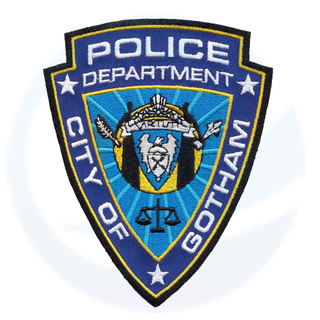 GOTHAM CITY POLICE DEPARTMENT SHOULDER PATCH: Police Officer, Batgirl