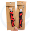 Custom Pvc Fit Adult Car Keys Kids Party Gift Silicone Keychain Rubber Key Rings Key Holders