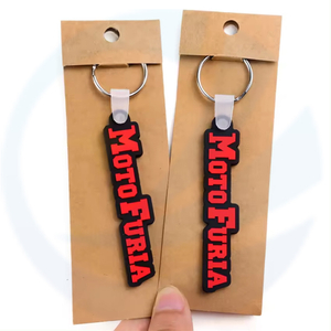 Custom Pvc Fit Adult Car Keys Kids Party Gift Silicone Keychain Rubber Key Rings Key Holders