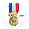 The Bronze Medal for Courage and Dedication in France