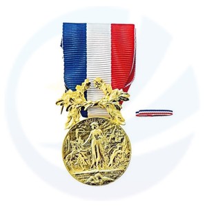 The Bronze Medal for Courage and Dedication in France