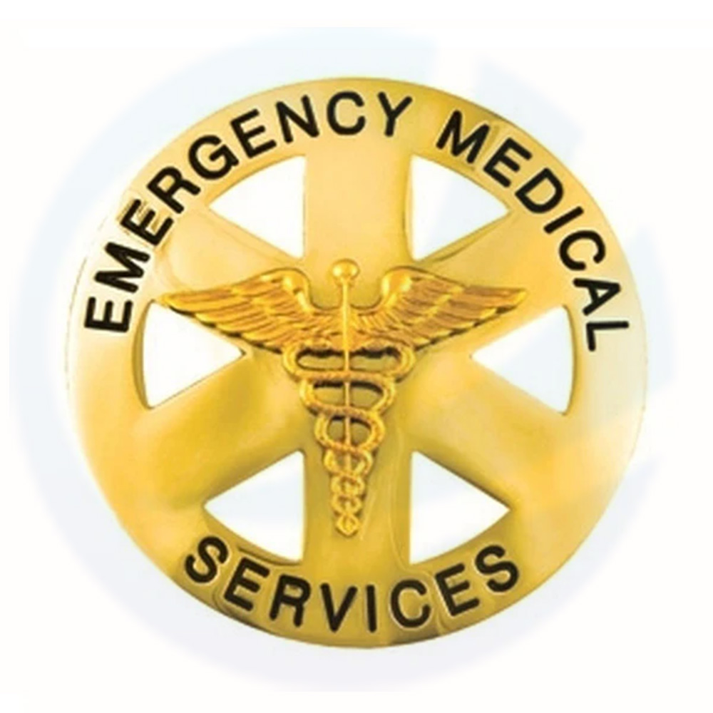 Generic Emergency Medical Services Round Badge