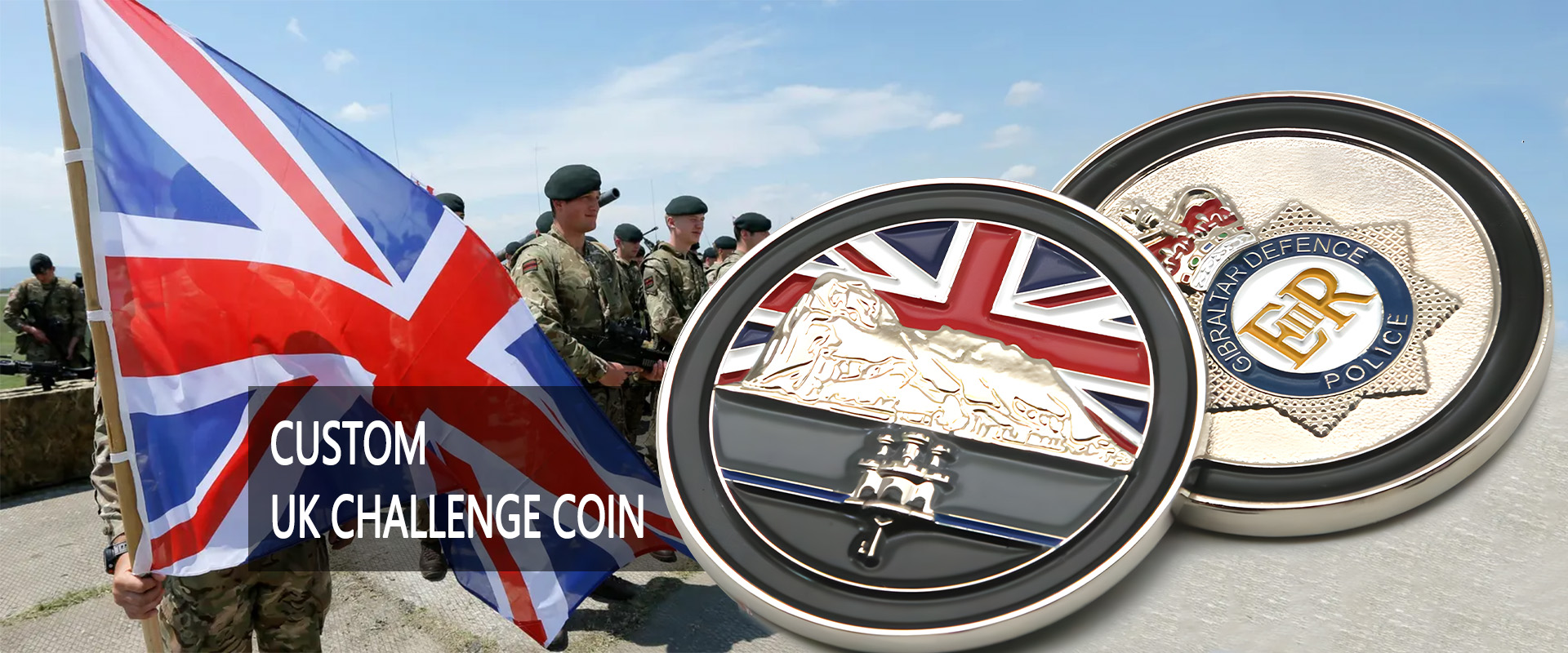 custom Canada challenge coin