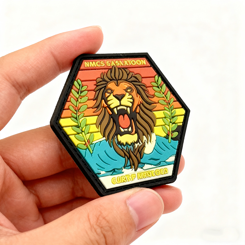 Custom Thematic PVC Patches Set for Enthusiasts and Collectors