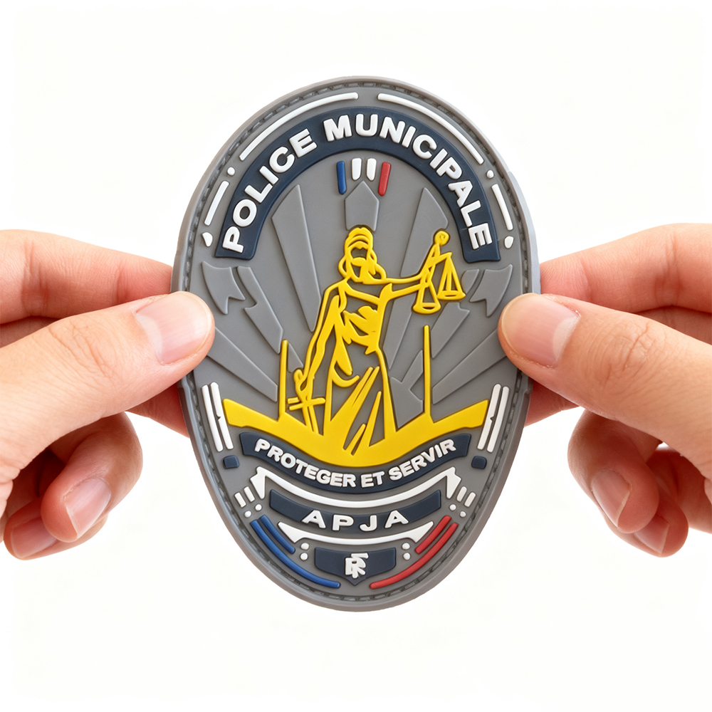 Unique Municipal Justice-Themed PVC Patches in Various Shapes for Hat Accessory Enthusiasts and Collectors