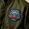 Personalized Greek Aviation PVC Rubber Patch 3D Embossed Soft Label Custom Design for Jackets Bags and Gear