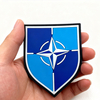 3D NATO PVC Patch Soft Rubber Tactical Hook & Loop Morale Badge