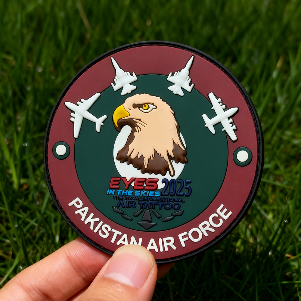 Custom Pakistan Aerial Division PVC Patch Outdoor Gear Accessory