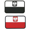 Custom Polish Flag PVC Rubber Emblem Durable Morale Patch for Collectors