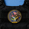 Custom Malaysia Communication and Electronic Warfare PVC Patch – 3D Rubber Emblem with Hook and Loop Backing