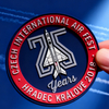 Custom Czech CIAF International Air Fest PVC Patch 3D Rubber Emblem for Collectors and Aviation Fans