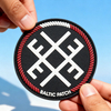 Custom Baltic PVC Patch 3D Soft Rubber Emblem for Jackets Bags Airsoft and Travel Collections