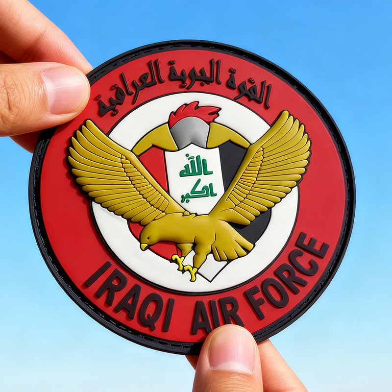 Iraqi Aviation Crew Patch PVC Rubber Velcro Style