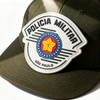 Brazil Public Security Service Rubber Patch with Nylon Hook Backing