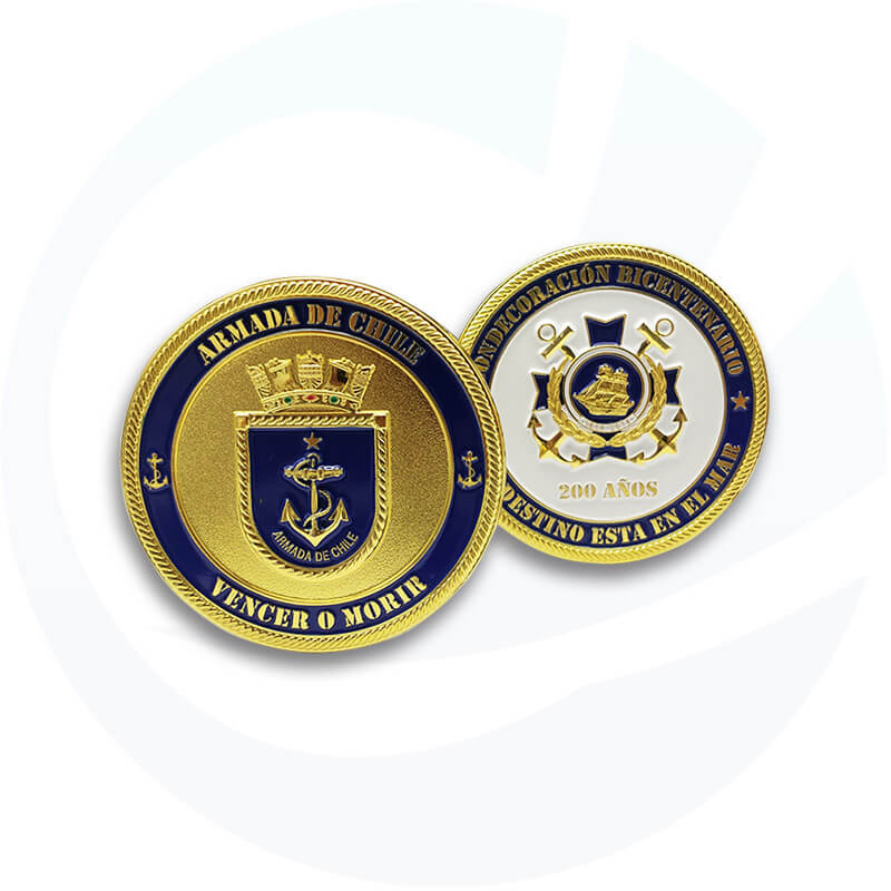 Football Metal Large Challenge Coin