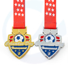 Factory Manufactures Metal 3d Soft Enamel Custom Sport Medals Football Soccer Basketball Gold Silver Award Medal