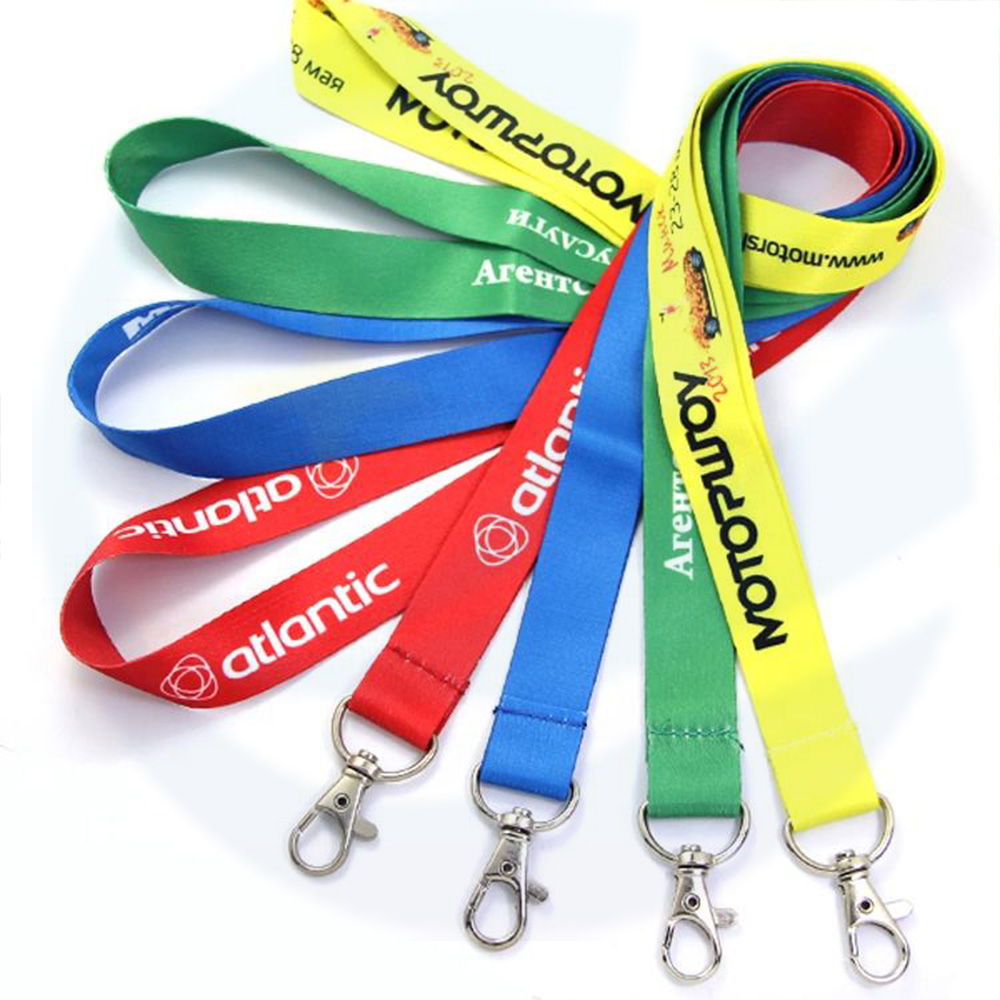 No Minimum Order Manufacturer Cheap Personalized Neck Tool Printing Polyester Sublimation Custom Lanyards With Logo Custom